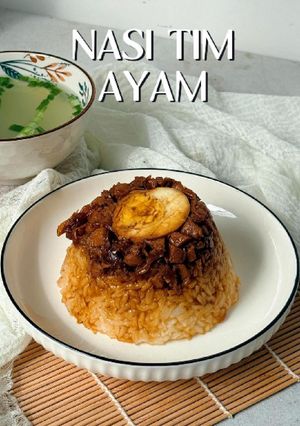 Foto resep Nasi Tim Ayam