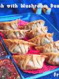 Dumpling Ikan bersama Cendawan (Goreng dan Kukus)