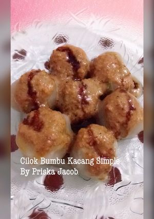 Foto resep Cilok Bumbu Kacang Simple
