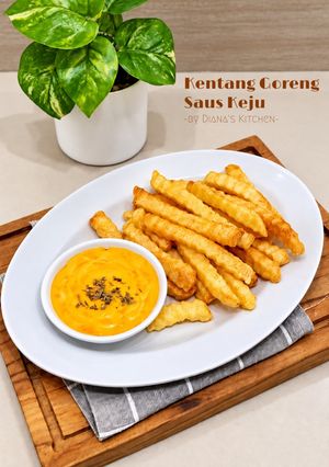Foto resep Kentang Goreng Saus Keju