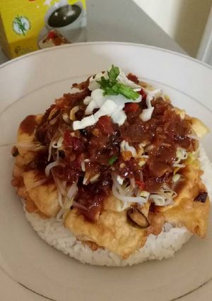 Foto resep Nasi telur tahu mamaiyas