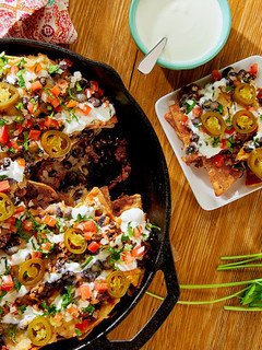 Una foto de Nachos para el Día del Juego