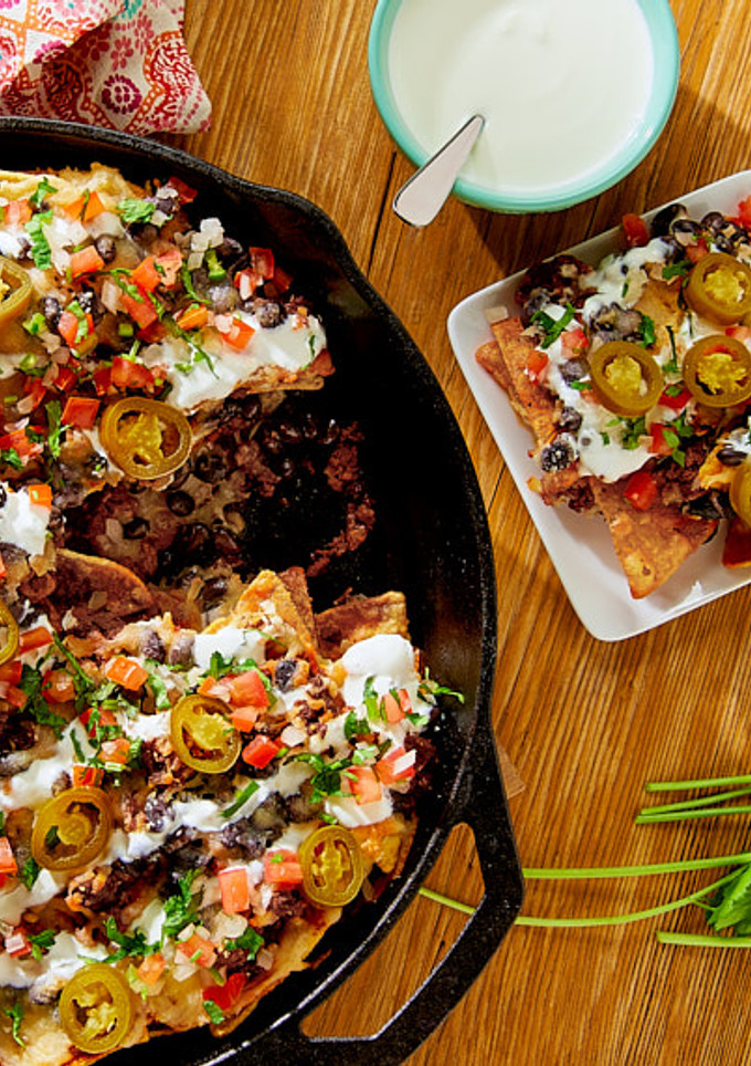 Una foto de Nachos para el Día del Juego