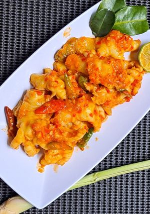 Foto resep Ceker Pedas Daun Jeruk