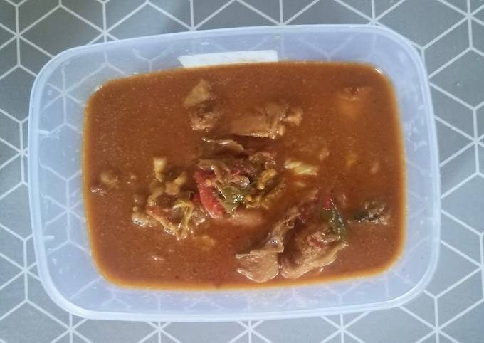 Cara Membuat Tongseng ayam (berkuah) Bahan Sederhana