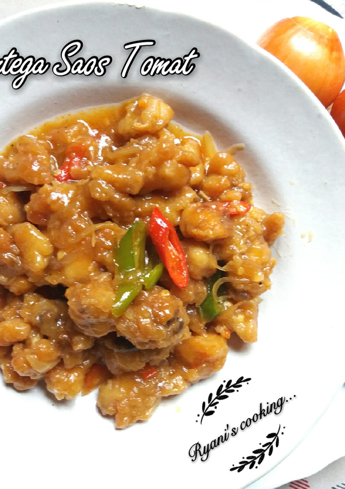 Foto resep Ayam Mentega Saos Tomat