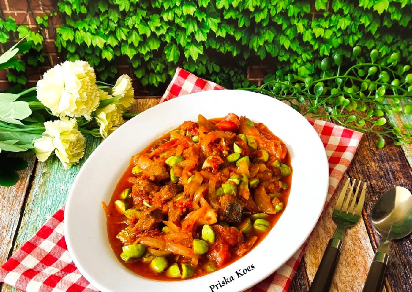 Sambal Petai Ikan Asin Jambal Roti