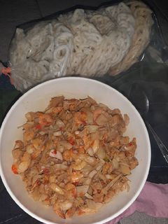 Foto resep Tumis nangka muda + udang