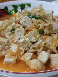 Foto resep Sayur tumis tahu udang