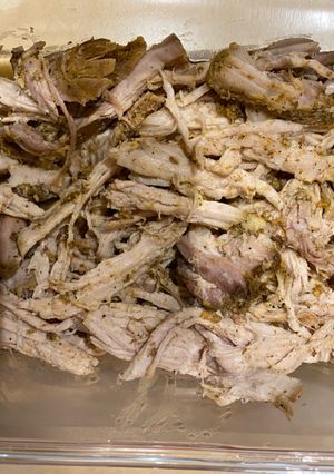 Una foto de Pulled Pork en Crockpot