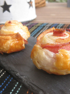 Una foto de Rollitos de bacon