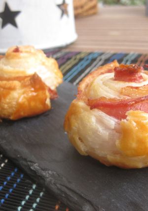 Una foto de Rollitos de bacon