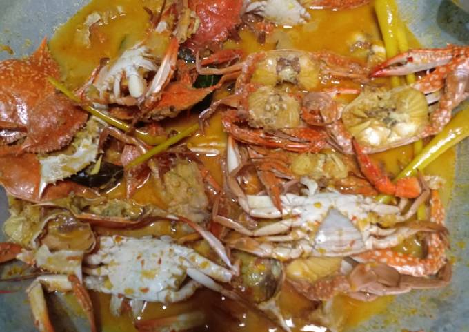 Resep Kepiting kare sedap Anti Gagal