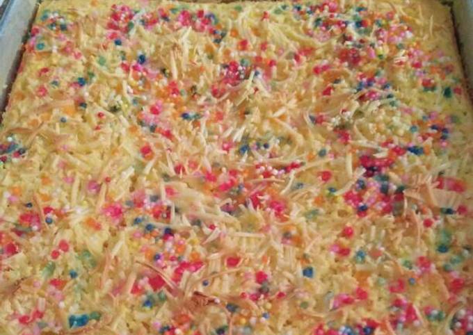 Langkah Mudah untuk Membuat Bolu singkong keju #Indonesiamemasak yang Menggugah Selera