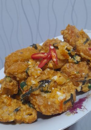 Foto resep Naget Saos Telur Asin