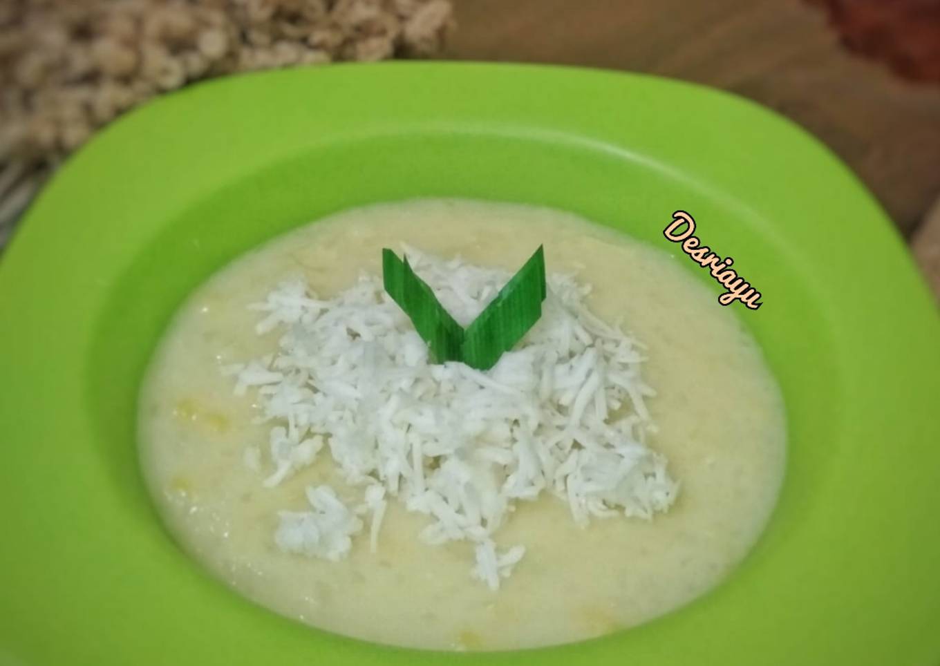 Bubur Jagung Keju