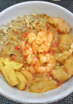 Foto resep Healthier version Singapore Laksa