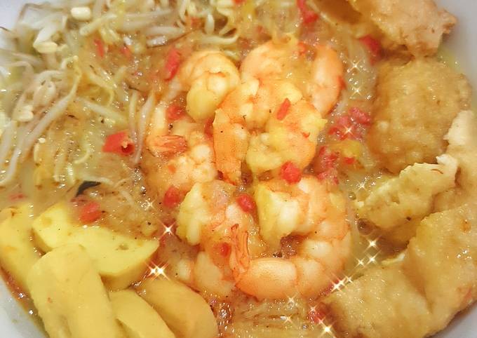 Resep Healthier version Singapore Laksa, Sempurna