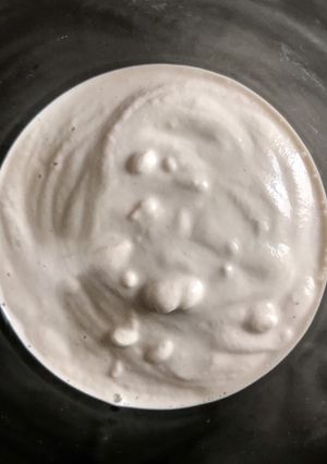 Una foto de Crema vegana de nuez de la India