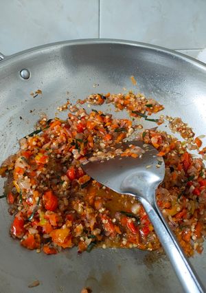 Foto resep Sambal Geprek daun jeruk