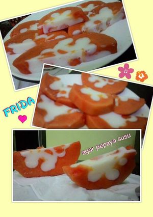Foto resep Agar Pepaya Susu