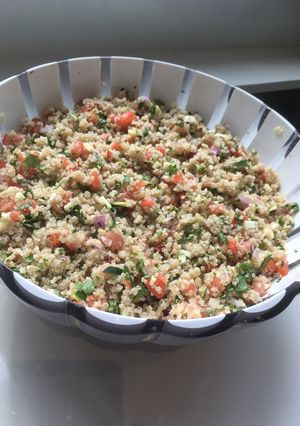 Una foto de Ensalada de quinoa