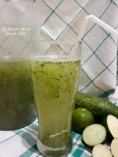 Foto resep 30. Es timun serut jeruk nipis