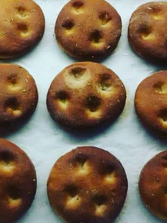 A picture of Chickpea Flour Focaccia Bites.