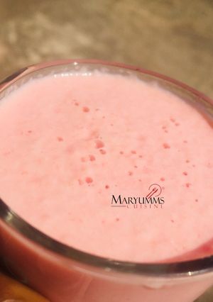 A picture of Watermelon smoothie🍉 by maryumms_cuisine🌸.