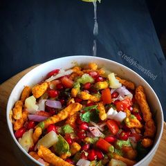 A picture of Chatpata Kurkure Bhel Chaat.
