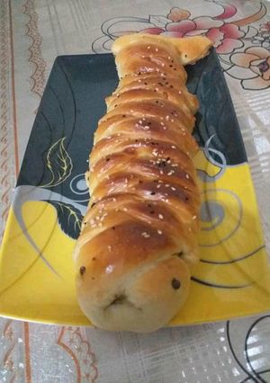 A picture of Chicken bread recipe.