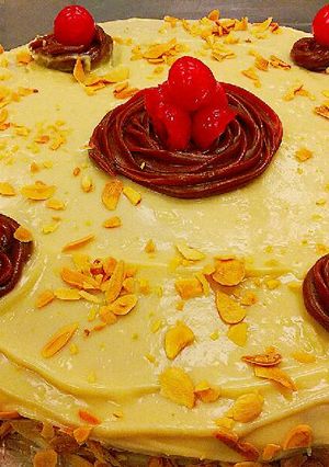 Una foto de Crema pastelera