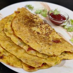 A picture of Tasty Tri flour Chilla.