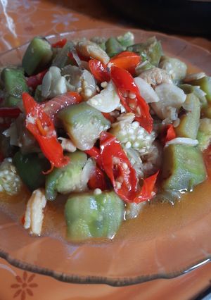 Foto resep Terong Ijo Tumis Ebi