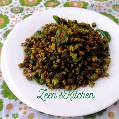 A picture of Fried French Beans.