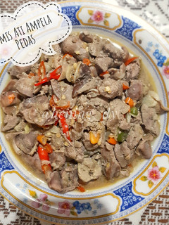 Foto resep Tumis Ati Ampela Pedas