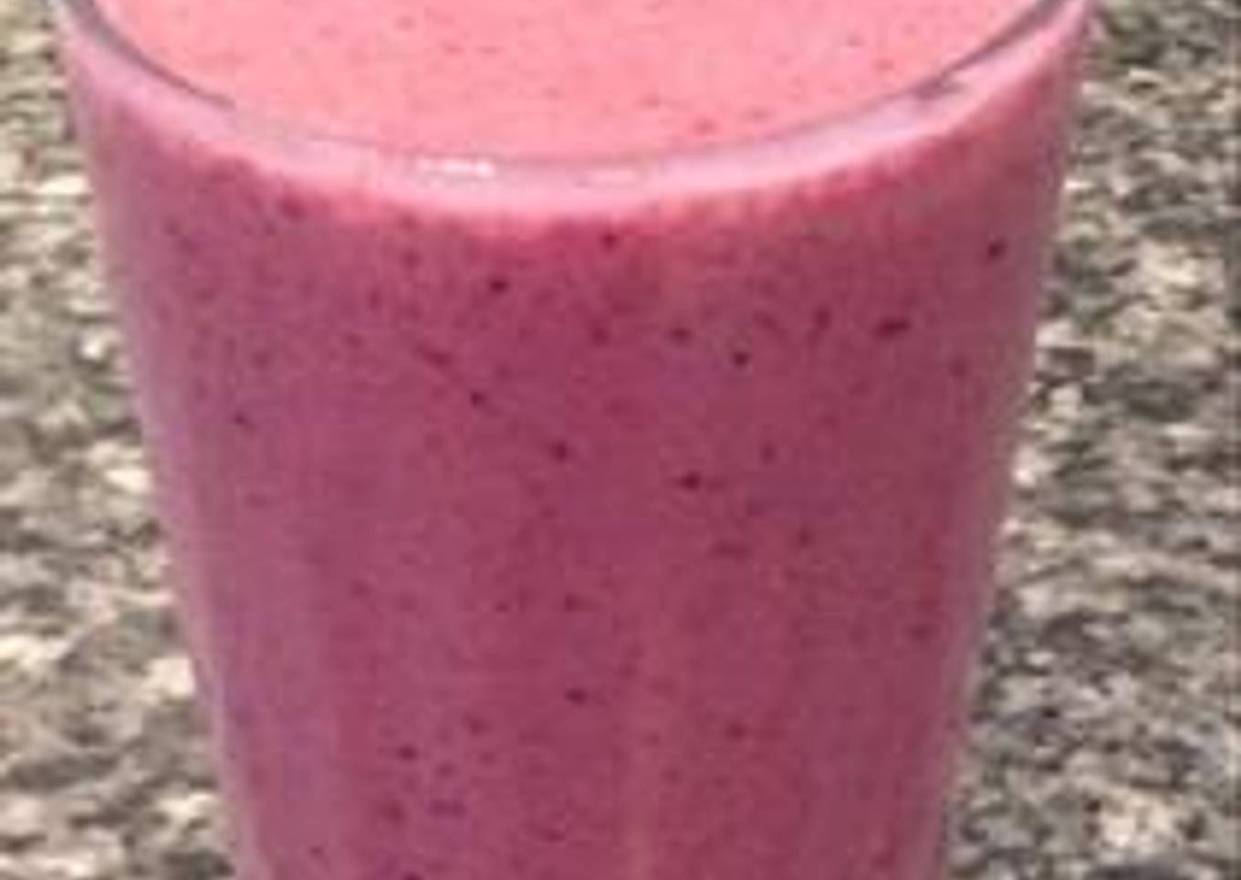 Batido de frutos del bosque