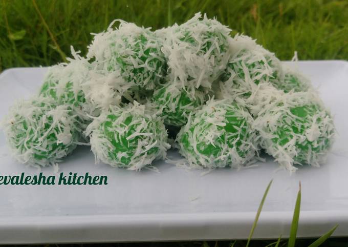 Resep Klepon Gula Merah Oleh Devalesha Kitchen Cookpad