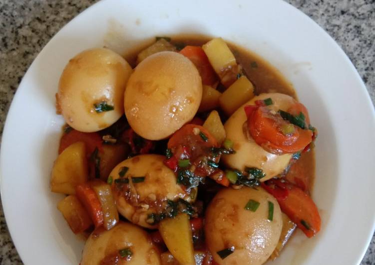 Resep: AppetizingTelur kecap