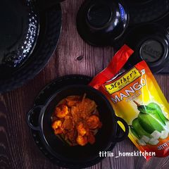 Mango Pickled Prawns A picture of Mango Pickled Prawns.