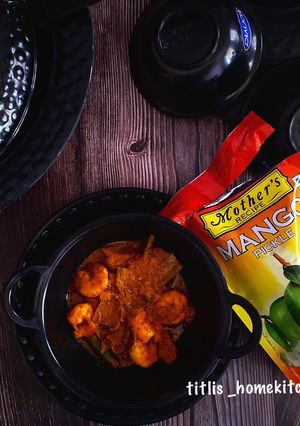 A picture of Mango Pickled Prawns.