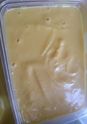 A picture of Low carb (pumpkin)pap(Akamu) for weight loss.