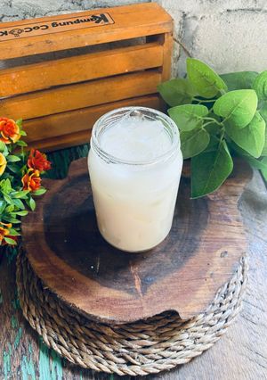 Foto resep Es Sari Kedelai Nata De Coco