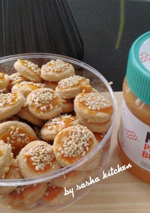 Foto resep Cookies kacang wijen
