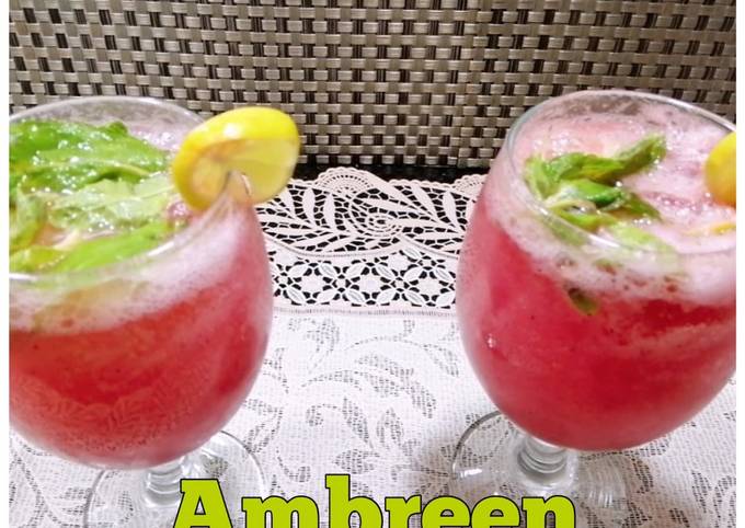 Falsa Soda Drink (iftar special) cooked by Ambreen Recipe