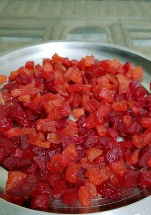 A picture of Musk melon tutti futti.