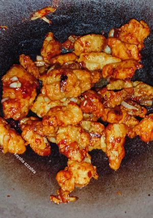 Foto resep Ayam tepung saus tiram