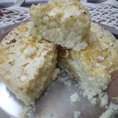 A picture of Basic eggless sponge cake.