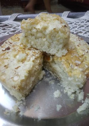 A picture of Basic eggless sponge cake.