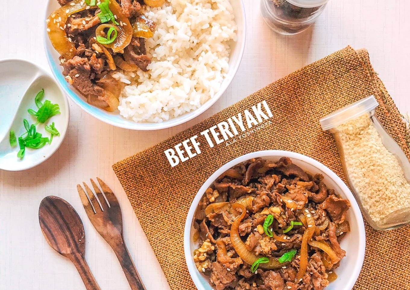 Beef Teriyaki ala Yoshinoya